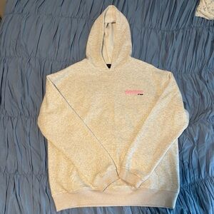 White Fox 11th Street She’s So Lucky Hoodie Leopard Splice